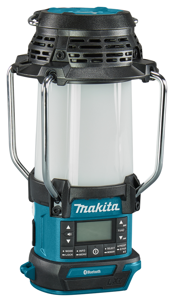 [DMR056] 14,4 V / 18 V Camping lamp met radio en Bluetooth