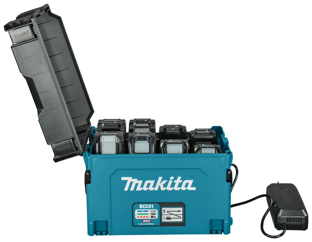 [BCC01] Mbox multi lader XGT/LXT Geschikt voor 8 accu's (maximaal BL4080F)