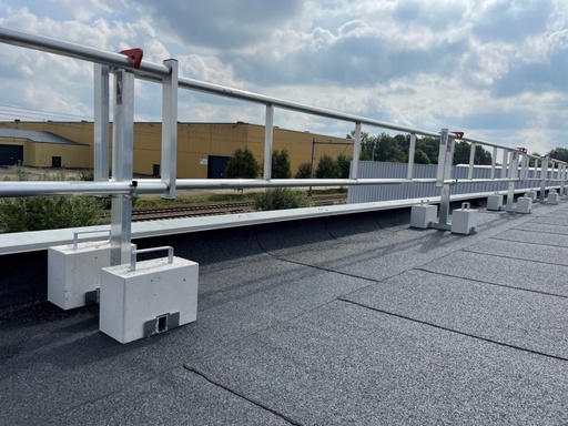 Dakrandbeveiliging plat dak 4m